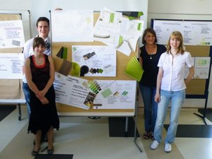Entwurfspräsentationen der Arbeitsgruppen, die ...