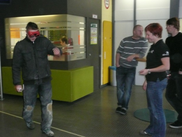 Selbstversuche mit der "Alkoholbrille" Selbstversuche mit der "Alkoholbrille"